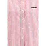 Miu Miu Multicolor Cotton Pattern Shirt