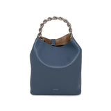 Guess Blue Leather Shoulder Bag