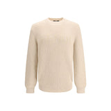 Fendi Beige Fleece Wool Sweatshirt