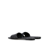 Bottega Veneta Black Lamb Leather Mules
