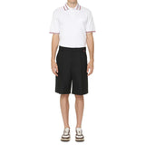 Gucci Black Polyester Bermuda Shorts