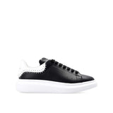 Alexander McQueen Black Calfskin Chunky Sneakers