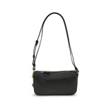 Gucci Black Calf Leather Bos Taurus Shoulder Bag