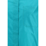 Fendi Blue Silk Dress Shirt