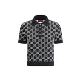 Gucci Black Wool Pattern Shirt