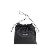 Balenciaga Black Lamb Ovis Aries Aries Shoulder Bag