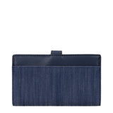 Michael Kors Blue Fabric Wallet