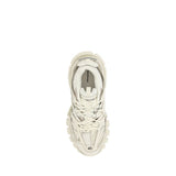 Balenciaga White Polyethylene Athletic Sneakers