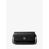 Michael Kors Black Leather Crossbody Bag