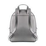 Michael Kors Gray Leather Backpack