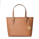 Michael Kors Brown Canvas Shoulder Bag