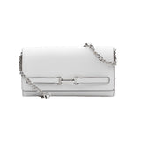 Michael Kors White Leather Crossbody Bag