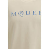 Alexander McQueen Beige Cotton T-Shirt