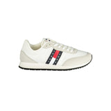 Tommy Hilfiger White Polyurethane Men Sneaker