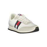 Tommy Hilfiger White Polyurethane Men Sneaker