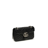 Gucci Black Calf Leather Bos Taurus Shoulder Bag