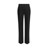 Alexander McQueen Black Wool Dress Pants