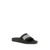 Balenciaga Black Rubber Sandals