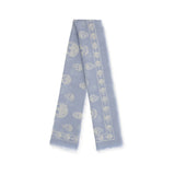 Alexander McQueen Blue Modal Scarf