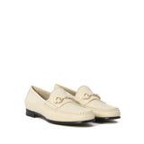 Gucci Beige Leather Slip-On Loafers