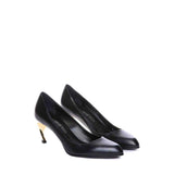 Alexander McQueen Black Lambskin Pumps