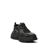 Balenciaga Black Calfskin Chunky Sneakers
