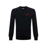 Alexander McQueen Black Cotton Sweatshirt