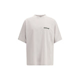 Balenciaga White Cotton T-Shirt