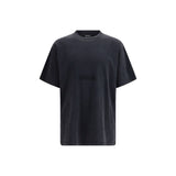 Balenciaga Black Cotton T-Shirt