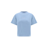 Balenciaga Blue Cotton T-Shirt