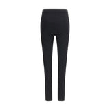 Gucci Black Viscose Leggings