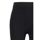 Gucci Black Viscose Leggings