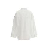 Balenciaga White Cotton Dress Shirt