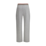 Gucci Gray Cotton Casual Pants