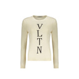 Valentino Beige Cotton Sweater