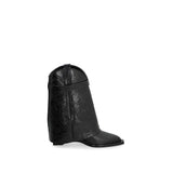 Givenchy Black Calfskin Ankle Boots