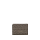 Michael Kors Brown Fabric Wallet