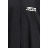 Balenciaga Black Cotton Shell Jacket