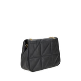 Saint Laurent Black Calf Leather Bos Taurus Shoulder Bag