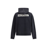 Balenciaga Black Cotton Sweatshirt