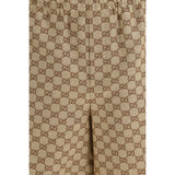 Gucci Beige Linen Bermuda Shorts