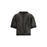 Gucci Black Viscose Top