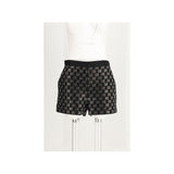 Gucci Black Viscose Shorts