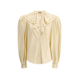 Gucci Beige Silk Shirt