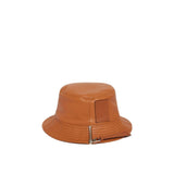 Loewe Brown Calfskin Bucket Hat
