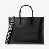 Michael Kors Black Leather Tote Bag