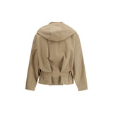 Fendi Beige Cotton Full-Length Jacket