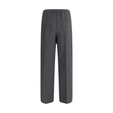 Miu Miu Gray Viscose Casual Pants