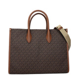 Michael Kors Brown Fabric Handbag