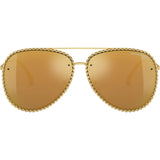 Michael Kors Gold Metal Sunglasses